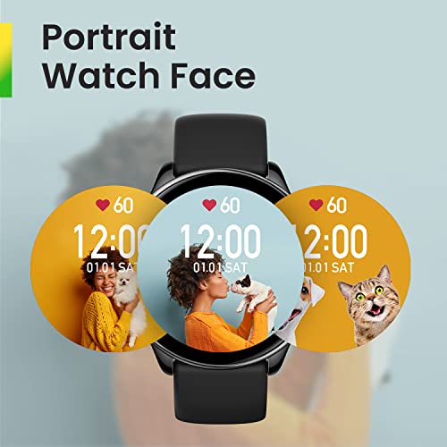 Amazfit GTR Mini Smartwatch Reloj Inteligente, 5 Posiciones satélite GPS, 1,28 "AMOLED, 326 PPI, 120+ Modos Deportivo, SpO2, Monitor de frecuencia cardíaca, 5 ATM Impermeable, Monitor de sueño