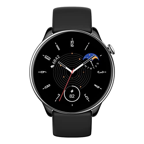 Amazfit GTR Mini Smartwatch Reloj Inteligente, 5 Posiciones satélite GPS, 1,28 "AMOLED, 326 PPI, 120+ Modos Deportivo, SpO2, Monitor de frecuencia cardíaca, 5 ATM Impermeable, Monitor de sueño