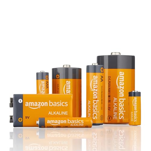 Amazon Basics Pilas alcalinas AA de 1,5 voltios, 48 Unidad, gama Performance (el aspecto puede variar)