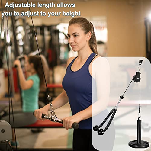 Amfrpar Cable de Acero para Fitness 3m Poleas Gimnasio Cuerda Gimnasio Alambre de Cable de Gimnasio Poleas Alambre Resistente Poleas para Cables Máquina Accesorios Gym en Casa