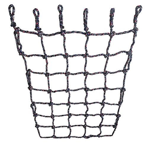 Aoneky Cuerda para Trepar de Yute - 30/40/50mm, 3-9M, Cuerda de Escalada con Mosquetón, Cuerda de Trepa para Crossfit Entrenamiento Gimnasio (40mm×4m)