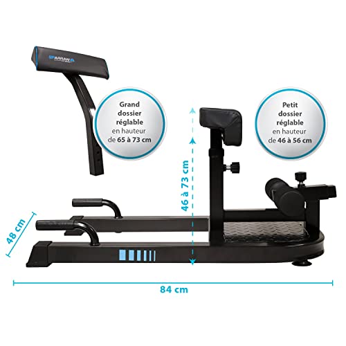 Aparato Multifuncion Sentadillas Profundas Squat Fortius 84 x 48 x 73 cm - Doble Respaldo