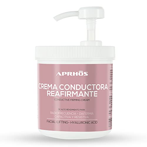 APRHOS Crema Radiofrecuencia Facial y Corporal Reafirmante | Acido Hialuronico | Hidratante y Antiarrugas | Diatermia