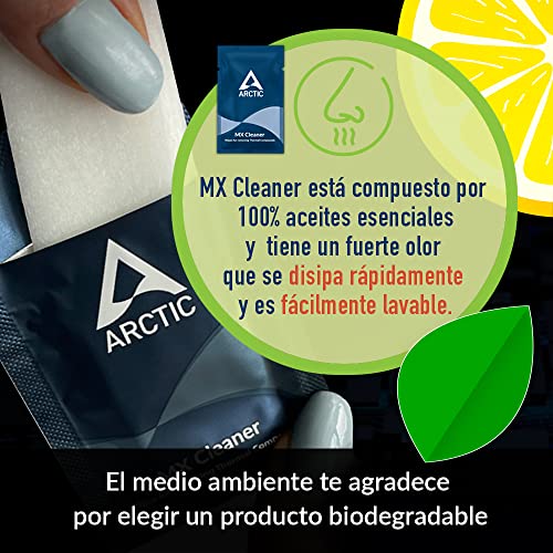 ARCTIC MX-6 (4 g, Incl. 6 MX Cleaner) - Ultimate Performance Thermal Paste para CPUs, Consolas, Tarjetas gráficas, portátiles, Muy Alta conductividad térmica, Larga duración, no conductiva