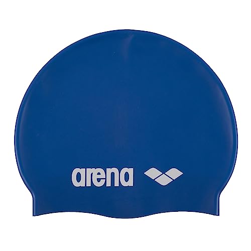 arena Classic Silicone Junior Gorro de Natación Unisex, Gorro de Natación para Niños y Niñas, Gorro de Natación con Borde Reforzado, Gorro de Natación Suave y Resistente