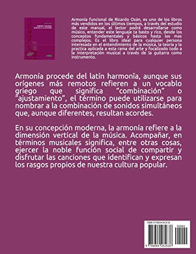 ARMONÍA FUNCIONAL APLICADA A LA GUITARRA: 6 (Guitarra Lecciones y aprendizaje del instrumento)