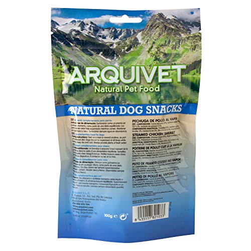 Arquivet Pechuga de Pollo al Vapor, 100 g (Paquete de 1)