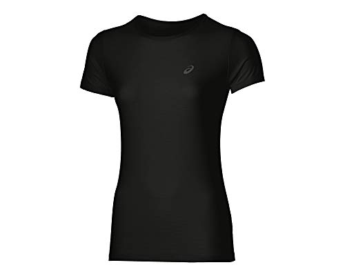 Asics SS Camisetas para Fitness, Mujer, Balance Black, XL