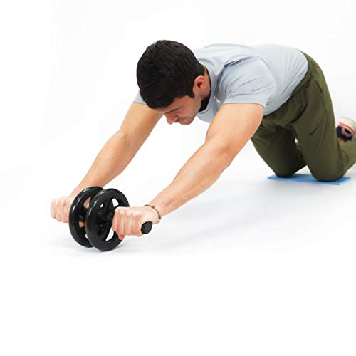 Astan Hogar, Rueda Abdominal con Almohadilla, Fitness/Abdominales, AB Wheel, AB Roller, AH-FT30100