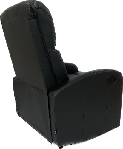 Astan Hogar Sillón Relax con Reclinación Manual, Tapizado en PU Anti-Cuarteo, Modelo Premium AH-AR30600NG