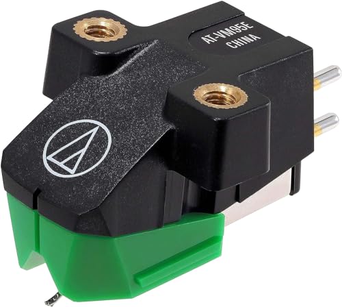 Audio-Technica AT-VM95E Cápsula estéreo con aguja elíptica serie VM95 Verde