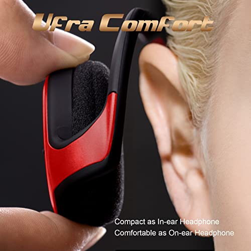 Auriculares Bluetooth 4.2 Deportivos Inalámbricos Cascos,Inalámbricos Running Impermeable Cascos Correr con Micrófono,Hi-Fi Sonido Estéreo,12 Horas de Juego,Gimnasio