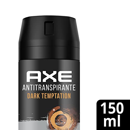 Axe Desodorante para Hombre Antitranspirante Dark Temptation 150ml - Pack de 6 - Aerosol - Fresco