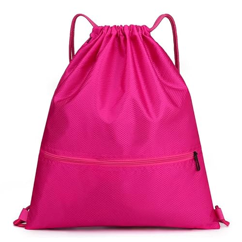 BAGNU - Mochila Deportiva Cuerdas - Bolsa Deporte - Mochila Tela Cuerdas - Saco Unisex - Bolsa Gimnasio - Color Magenta -