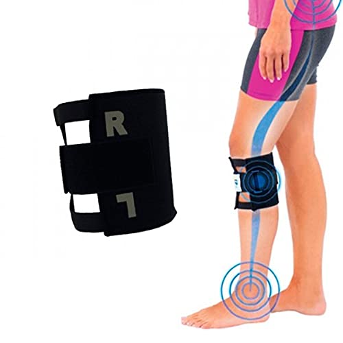 Bahama Rodillera de Menisco y Ligamento para Aliviar Dolor, Accesorio de Padel, Crossfit, Trabajo, Running y Escalada para Hombre y Mujer.