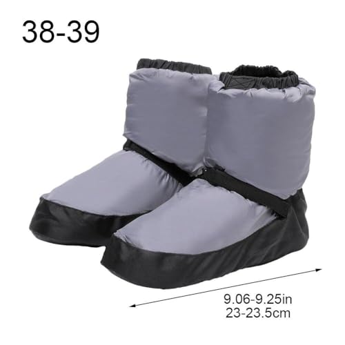 Ballet Para Adultos Calentamiento Bootie Ballet Boot Dance Zapato Danza Cómoda Termal Boot Termal Invierno Dance Zapatos Para Niña Mujer