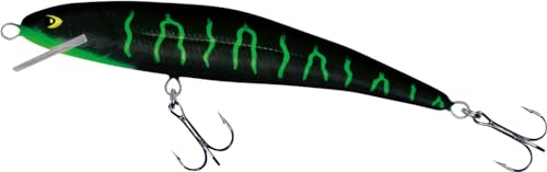 Balzer Wobbler MK Adventure UV Booster 2.0 - Booster 2.0 - Tamaño: 9 cm - 8 g - 1,0 m (Black Albino)