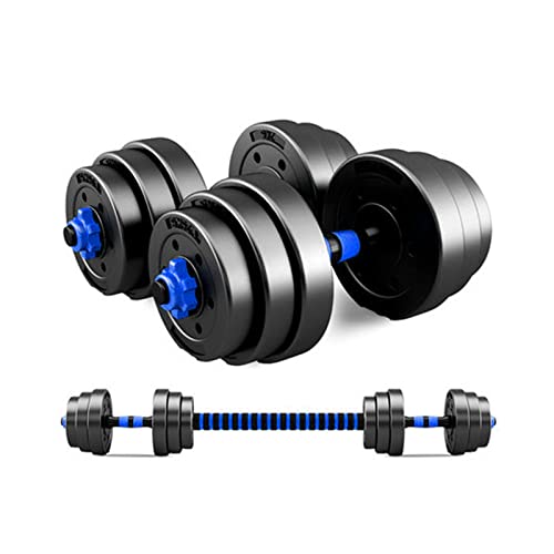 BCBIG Hanteln-Set,Kurzhanteln-2er Set Für Männer und Damen Hantelset-Verstellbar Langhantel Kurzhantel Set 2in1Dumbbells 10kg(5kg*2), Hierro