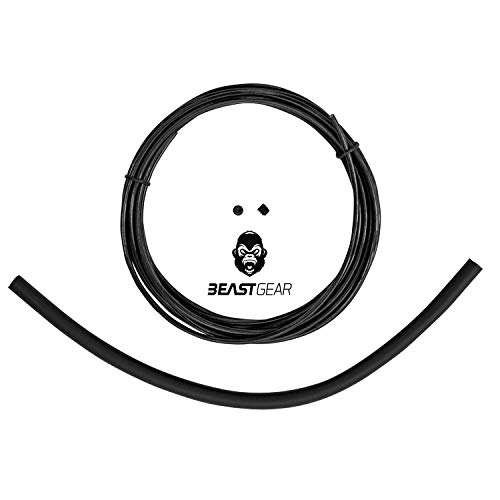 Beast Gear Cuerda de Saltar - Cuerda de Velocidad para fitness, cuerda para saltar, ajustable, ideal para crossfit, cuerdas para saltar comba para entrenamiento físico