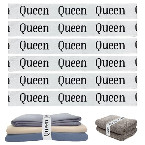 Bekecidi 6 Piezas Bandas Organizadoras de Sábanas Organizador de Sábanas Queen Correas Elásticas para Sábanas Bandas de Ropa de Cama para Sábanas, Edredones, Fundas de Almohada, Ropa