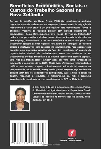 Benefícios Económicos, Sociais e Custos do Trabalho Sazonal na Nova Zelândia