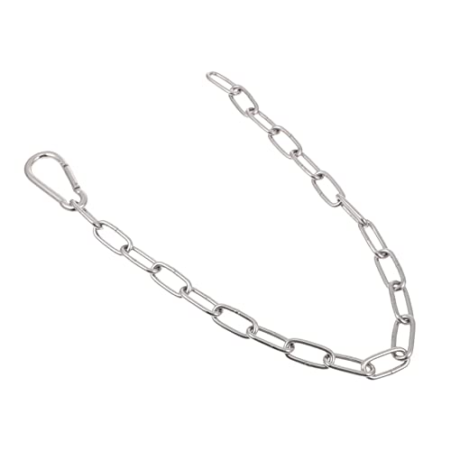 BESPORTBLE 1 Pc Cadena De Extensión Cadenas De Elevación Accesorio De Cadena De Fitness Abajo De La Cadena De Fitness Cadenas De Extensión hacia Abajo Planchar Largo Aptitud Física Tríceps