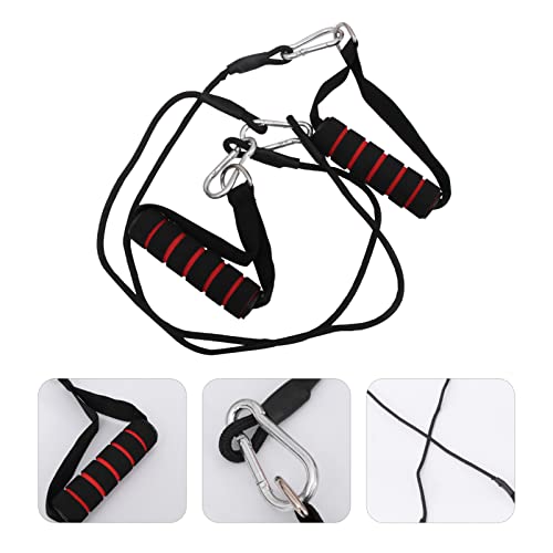 BESPORTBLE Cuerda de Tríceps de Polea Desplegable Bandas de Resistencia de Cuerda Expansor de Pecho Accesorios de Máquina de Ejercicio para Gimnasio en Casa