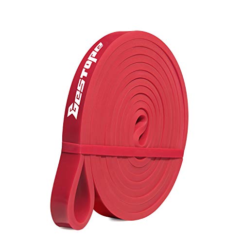 BESTOPE Bandas de Resistencia ST027R para Hombre y Mujer, Color Rojo, Grande