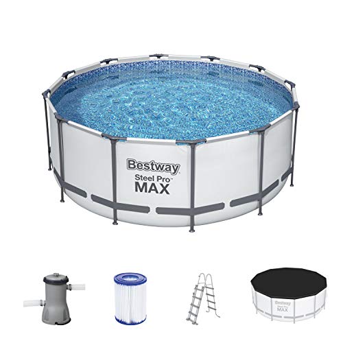 Bestway Steel Pro MAX™ 12' x 48"/3.66m x 1.22m Pool Set, Multicolor