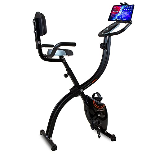 Bicicleta estática EVO B1500 YF1500H plegable + soporte tablet/smartphone