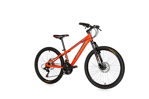 Bicicleta Montaña Mountainbike 24" BTT Shimano, Aluminio, Doble Disco y suspensión