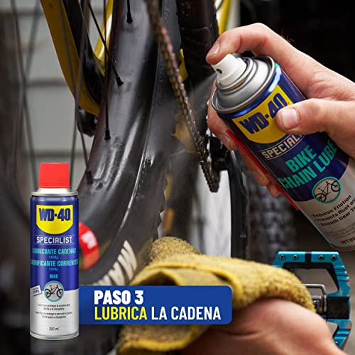 Bipack Mantenimiento de bicicletas WD-40 Specialist (Desengrasante + Lubricante Total)