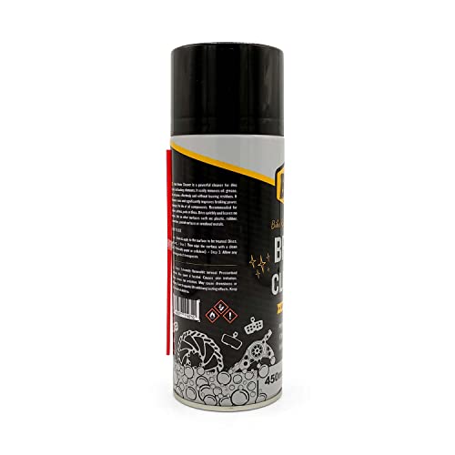 BLUB Brake Cleaner 450ml | Limpiador Discos Freno Bicicleta | Limpia Frenos de Disco Bicicleta, Mantenimiento Bici | Accesorios Ciclismo para Frenos Bicicleta Montaña MTB, BMX y Bici Carretera