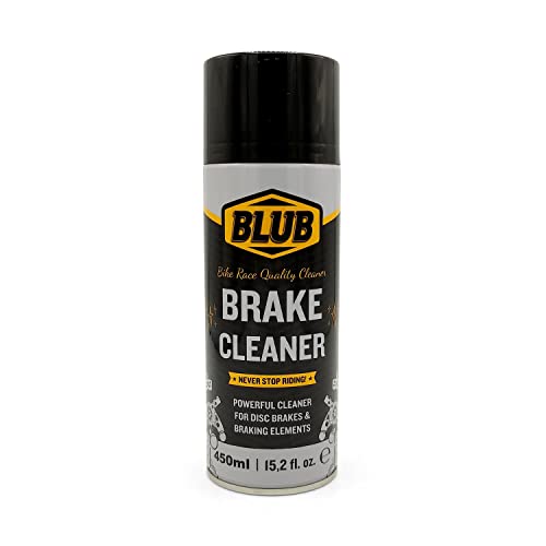 BLUB Brake Cleaner 450ml | Limpiador Discos Freno Bicicleta | Limpia Frenos de Disco Bicicleta, Mantenimiento Bici | Accesorios Ciclismo para Frenos Bicicleta Montaña MTB, BMX y Bici Carretera