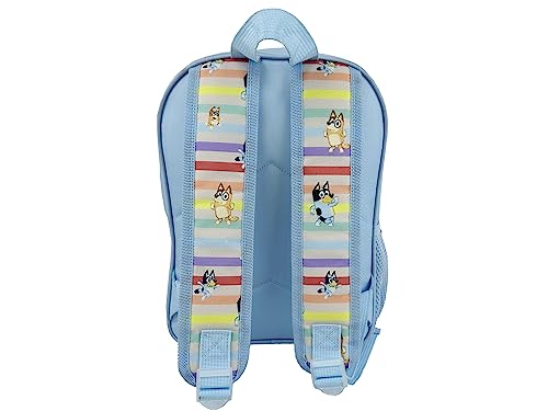 Bluey- Mochila, Preescolar, Bolsa, Material Escolar, Multicolor, Producto Oficial (CyP Brands)