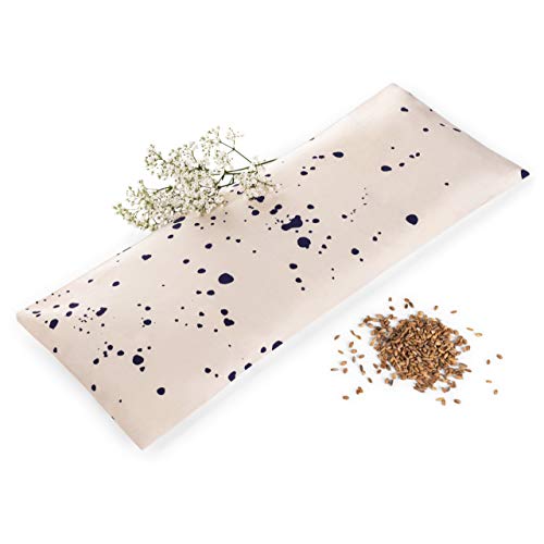 Blumtal Bolsa de Semillas Microondas - Almohadas termicas lavables con retención de calor y frio (50x20 cm) - Saco Semillas Microondas