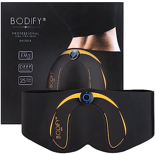 Bodify® Entrenador EMS para glúteos Pro – ¡Estimulación focalizada de los glúteos! - Desarrollo Muscular - Entrenador de Caderas - Dispositivo de estimulación de los glúteos - El Original