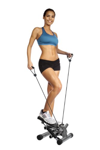 Body Sculpture BS1320 - Máquina de Step para Fitness, Color Plata/Negro