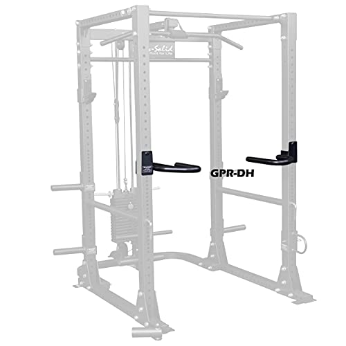 Body-Solid Accesorio de mango de inmersión GPRDH para rack de potencia GPR400