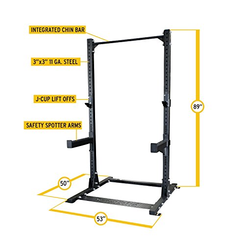 Body Solid Commercial Half Rack