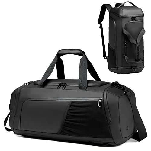 Bolsa Deporte Fitness Mochila Función y Compartimento para Zapatos Separada Seco y Humedo Bolsa húmeda Impermeable 40L Deportivo Viaje Gimnasio Natacion Fin de Semana Travel Duffle Bag