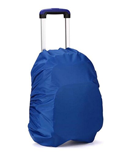 Bolsa impermeable Fablcrew para la mochila o la maleta, impermeable, protege del polvo, para senderismo, camping, viajes, negro, talla única