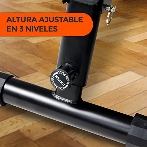 Bonplus BP | Máquina de Remo Ajustable | HydraFit Rower | Remo Multifuncional | 12 Niveles de Resistencia | Contador Incluido | Sistema Hidráulico | 3 Niveles de Intensidad | Plegable