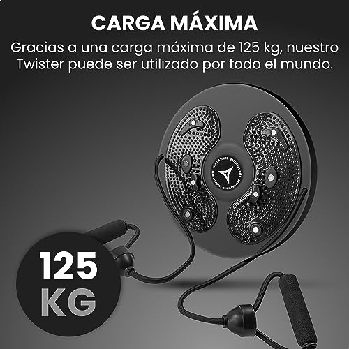 Breaking Limits Slimy Ejercicio Giratorio - Gym Disco Torsion - Twister Board Entrenamiento de Cintura - Disco Twister Disc Gim - Tabla giratoria para abdominales