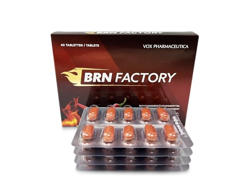 BRN Facory. 40 tabletas rojas para alcanzar los resultados deseados más rápido. Formulación creada en sinergia con la naturaleza. Paquete para 20 días. (Activo)