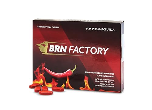 BRN Facory. 40 tabletas rojas para alcanzar los resultados deseados más rápido. Formulación creada en sinergia con la naturaleza. Paquete para 20 días. (Activo)