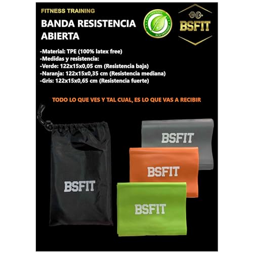 BSFIT® Kit Completo Yoga y Pilates: Pelota 65 cm Pilates, 1 esterilla de TPE premium 173x61x0,04 cm Embarazo, Fitball, Bloques Yoga X 2, Incluye 1 cinta Estiramiento + 3 Bandas de Resistencia 1.2mts