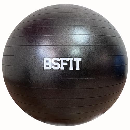 BSFIT, Pelota de Pilates, Pelota Embarazada de 75 cm, Pilates Accesorios, Fitness, Embarazo, Descubre una Variedad en Balon Yoga y Accesorios para tu Rutina de Ejercicio (Diametro 75cm)