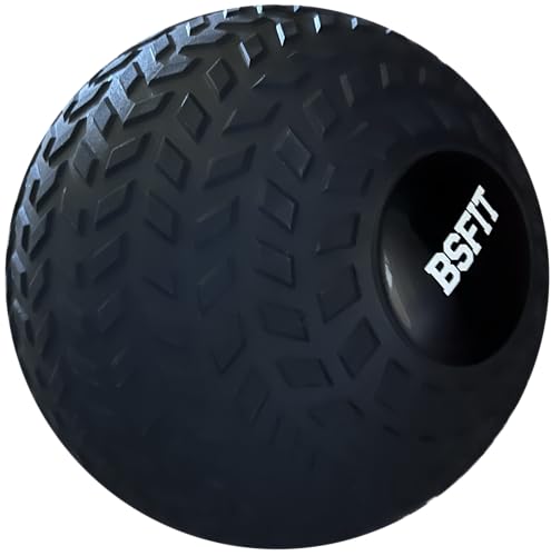 BSFIT - Slam Ball Balon Medicinal, Goma de Ejercicio. Descubre la Versatilidad de los Balones Medicinales, Medicine Ball en Tu Rutina de Ejercicios (10 LB)