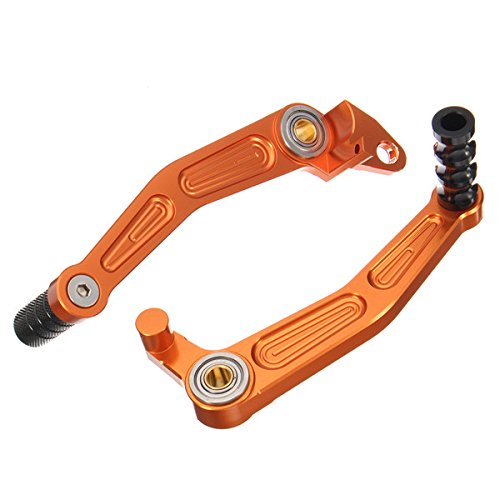 C-FUNN Par CNC Freno De Pie Palanca De Cambios De Pedal para KTM 125 200 390 Duke 12 13 14 15